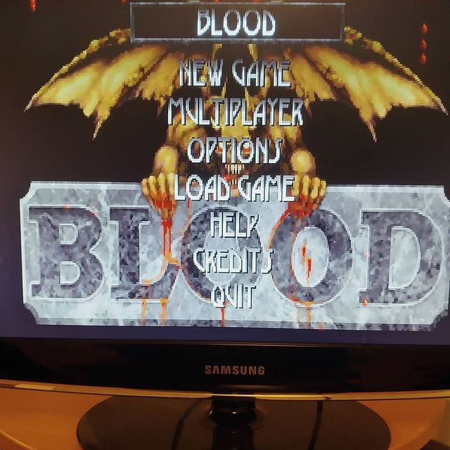 Picture of the game called Blood.